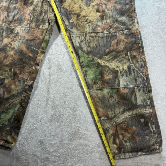 Wrangler Camo Double Knee Hunting Outdoor Pants Made In USA Vtg Men’s 42x30 - Picture 3 of 7